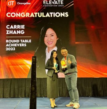 Carrie Zhang Award Top Achievers